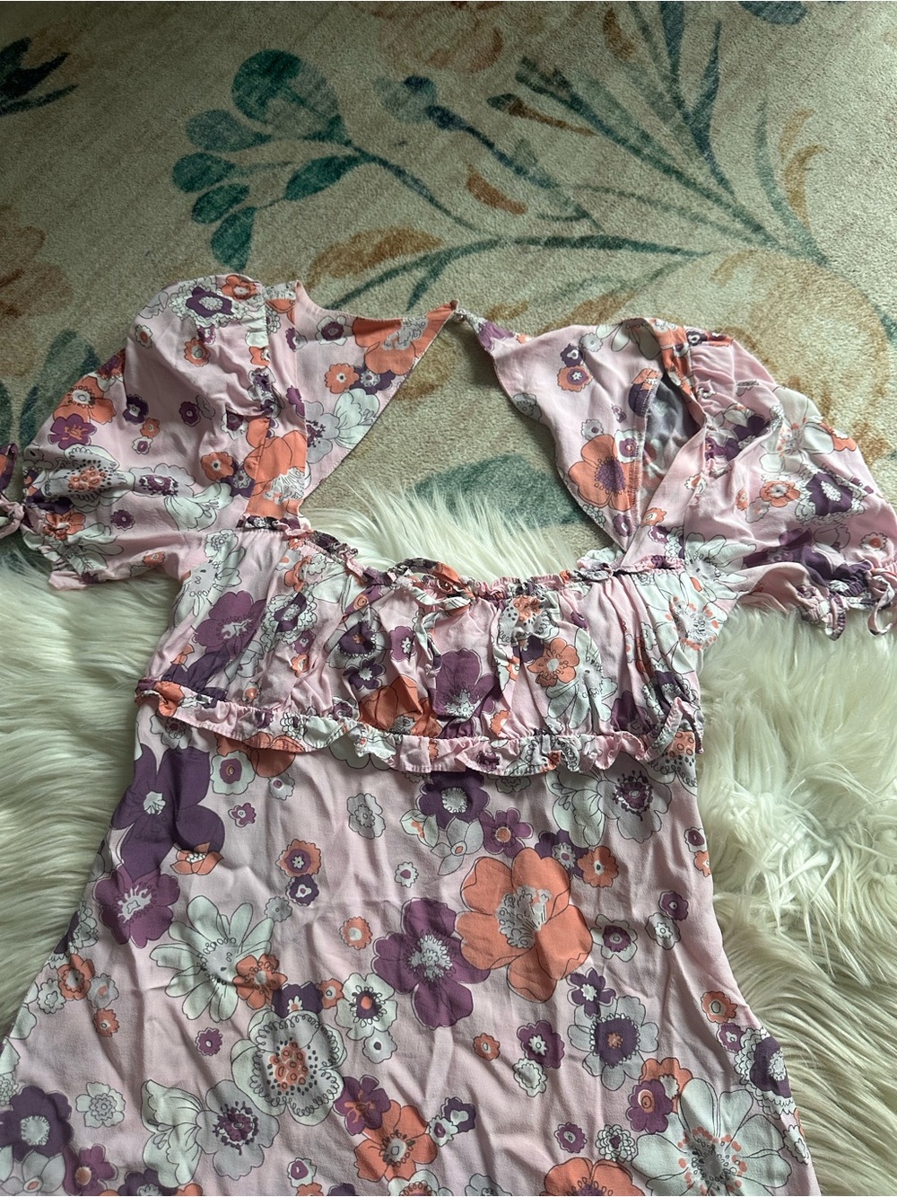 FOR LOVE AND LEMONS
Magnolia Mini Dress - Picture 4 of 6